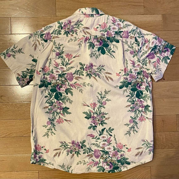 RALPH LAUREN DENIM & Supply Men's Large Floral Shirt - Picture 4 of 4